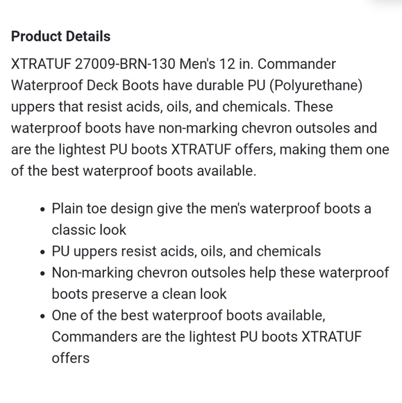Xtratuf Gray Commander Waterproof Deck Fishing Boots main image 6